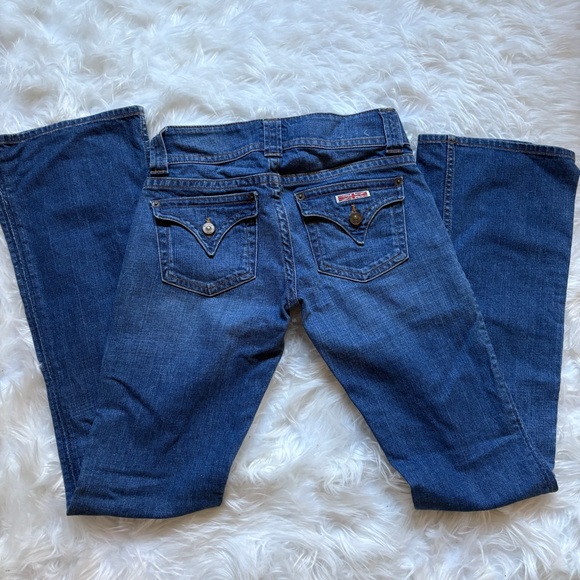 Hudson Jeans Denim - Hudson Jeans Dark Blue Flare & Wide Leg